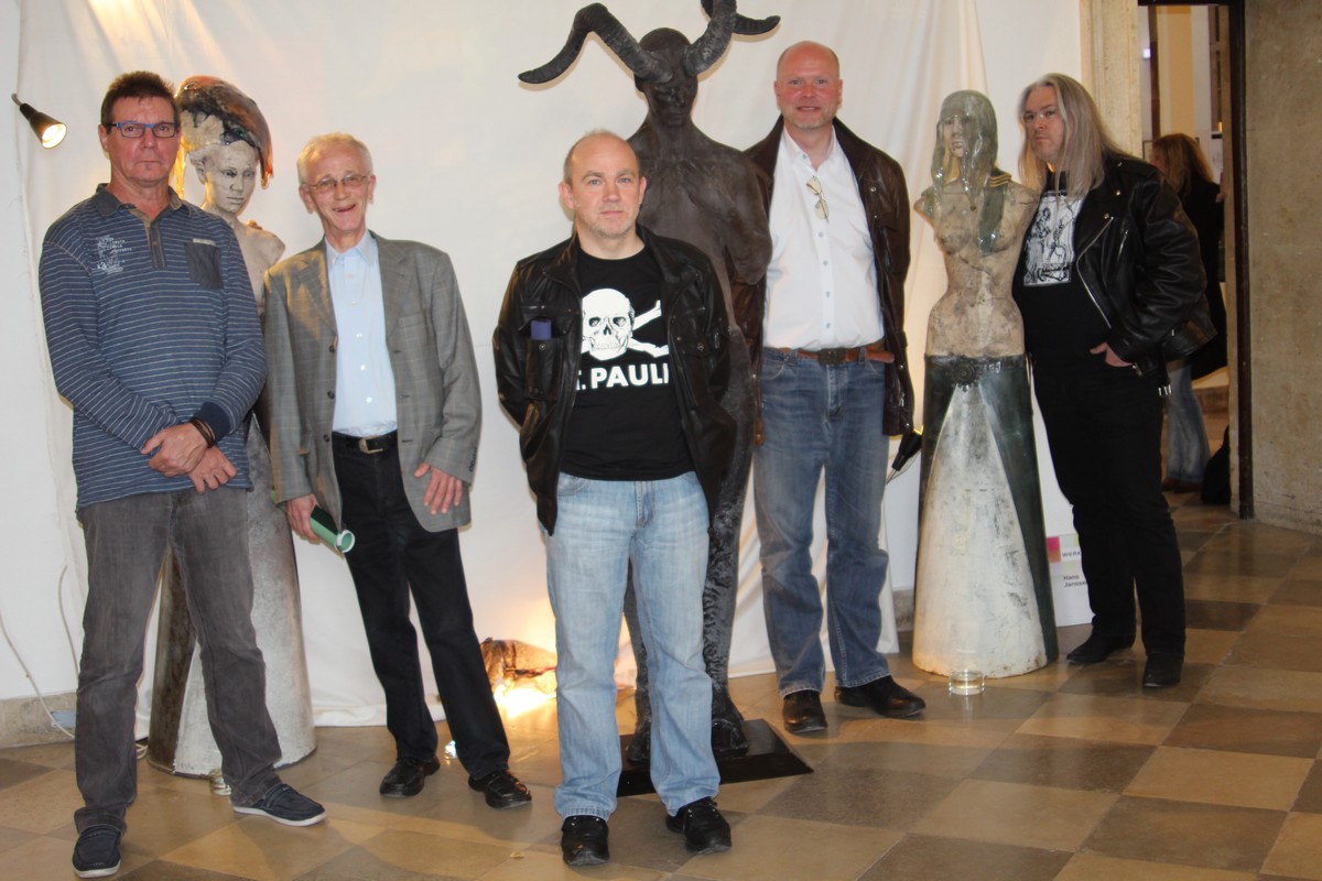 Rene Moreau, Heinz Wipperfrth, Olaf Kemmler, Axel Kruse und Michael Tillmann